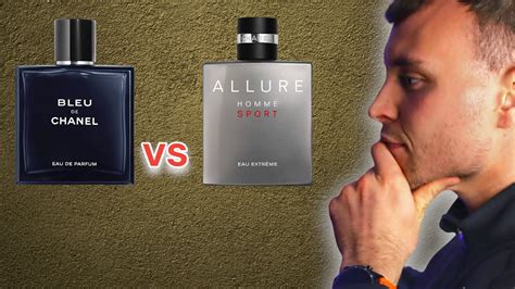 chanel allure homme sport vs bleu de chanel|chanel allure homme sport discount.